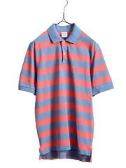 【お得なクーポン配布中!】 ブルックスブラザーズ ボーダー 鹿の子 半袖 ポロシャツ メンズ S Brooks Brothers 半袖シャツ ワンポイント オリジナル フィット 2トーン