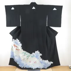7546☆7537☆7531☆7527送料込み❣️ 黒留袖 着物 4枚 まとめ売り 平和屋着物□豪華黒留袖 駒刺繍 松川菱山車文 金彩 正絹 逸品
