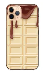 iPhone 16 ProMAX ケース カバー アイフォン16プロマックス スマホケース ハードケース チョコレート 板チョコ ホワイト イチゴ 抹茶 ダークチョコ おかし バレンタイン かわいい 面白い カラー02
