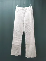 ◇ CIAOPANIC TYPY シンプル 無地 ウエストゴム ファスナー ロングパンツ サイズ<!-利用不可文字-!> ピンク レディース E  【1307260061772】