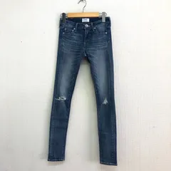 GYDA FIT Me Denim ダメージ ストレッチスキニーデニムパンツ S
