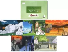 【中古】ポストカード(キャラクター) 第二期 歴代パッケージビジュアル ポストカード5枚セット 「アニメ 夏目友人帳展」