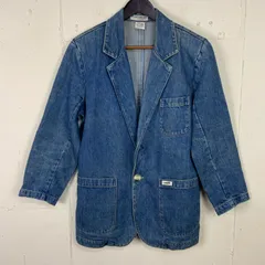 アメリカ製USA製 90s90年代GEOGRS MARCIANO FOR GUESSゲスデニムテーラード古着　f250214004