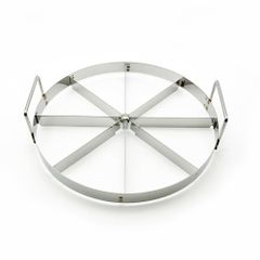 【未使用】箱入り　ステンレス トルテマーカー 8寸8切　針なし 　24cm　スポンジマーカー/トルテカッター