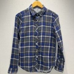 美品！　チェックシャツ　リバーシブル　シャツ　長袖　メンズ　レディース