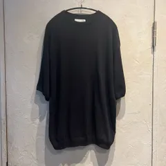 crepuscule クレプスキュール 半袖Tシャツ1602-002 ブラック size:2 【代官山A06】