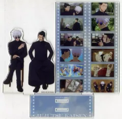 【中古】アクリルスタンド・アクリルパネル [単品] 五条悟＆夏油傑 描き下ろしジオラマアクリルスタンド 「Blu-ray/DVD 呪術廻戦 懐玉・玉折 第1巻～2巻」 TOHO animation STORE連動購入特典