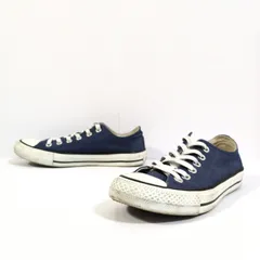 定番アイテム◎【CONVERSE】コンバース スニーカー ローカット シューズ 32765145 カジュアル キャンバス デイリー おしゃれ シンプル 人気 定番 ブルー ネイビー 紺 レディース サイズ24cm/M33540HH