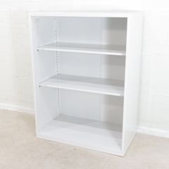 内田洋行 HS オープン書庫 5-824-0102 N1 ホワイト キャビネット シンプル 物置 書類棚 ラック 単体書庫 収納 EG16271 中古オフィス家具