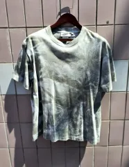 ヴィンテージ 思い ダイダイ柄 Tシャツ L サイズ