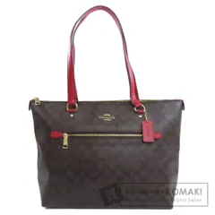 COACH コーチ 79609 シグネチャー トートバッグ PVC レディース