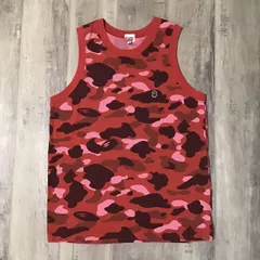 【希少】A・BATHING APE シャーク カモ柄 タンクトップ 2025年最新】A BATHING APE メンズ タンクトップ・ノースリーブ