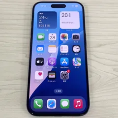 【極美品】iPhone15Pro 256GB ブルーチタニウム SIMフリー 21418