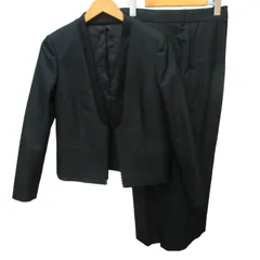 ポールスミス PAUL SMITH 美品 近年モデル セットアップ パンツスーツ ビジネス フォーマル ジャケット シルク混 ストレッチ有 黒 ブラック 38 40 M-Lサイズ 0321  IBO48のサムネイル