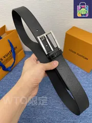 【今日特価】LOUIS VUITTON ネオクラシック エンボスレザーベルト-1