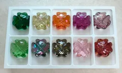 ✿お値下げ✿SWAROVSKI スワロフスキー #6764✿23mmクローバー10カラー