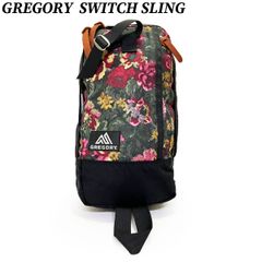 GREGORY バッグ グレゴリー スウィッチスリング ガーデンタペストリー GREGORY SWITCH SLING ボディバッグ ファッション 中古品 ユーズド 匿名配送 日本国内流通の正規品です カリフォルニア アメリカ ブランド トラベル カジュアル