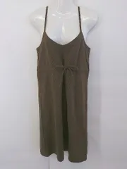 ◇ URBAN RESEARCH アーバンリサーチ 膝下丈 キャミソールワンピース サイズF ブラウン系 レディース P  【中古】 【1211110007851】