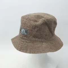 ◇ ⊇ MEI メイ コーデュロイ ハット ブラウン サイズ表記なし メンズ E  【1506300032189】