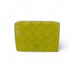 BOTTEGA VENETA ボッテガ ヴェネタ イントレチャート コンパクトウォレット ミニウォレット 三つ折財布