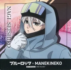 【中古】コースター 凪誠士郎(等身) コースター 「ブルーロック×カラオケまねきねこ」 コラボドリンク注文特典