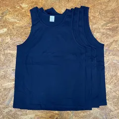 4枚セット United Athle ユナイテッドアスレ 5007-01 5.6オンス イージータンクトップ  M・L ネイビーのサムネイル