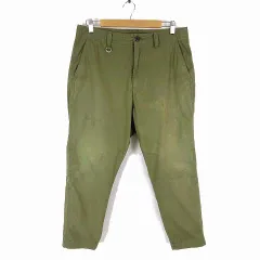 ユニフォームエクスペリメント uniform experiment 23AW パンツ RIP STOP TAPERED UTILITY PANTS UE-232012 テーパードパンツ サルエルパンツ M 1 カーキ セージグリーン 国内正規品のサムネイル