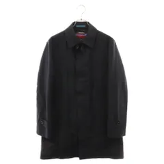 BARNEYS NEWYORK (バーニーズ ニューヨーク) ウール生地 ライナー付き ステンカラーコート ポリウレタンコーティング加工 1197134 ネイビーのサムネイル