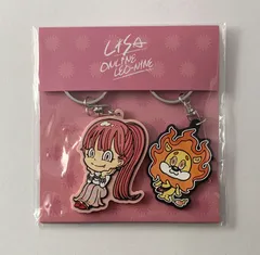 【未開封】 LiSA ラバーストラップ LiSAっ子キーホルダー