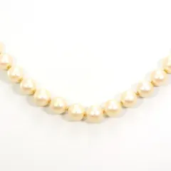 シルバー　ネックレス　necklace　イミテーションパール　総重量約66.3g　約78cm