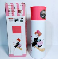 【魔女の宅急便/黒猫ジジ】ステンレスボトル水筒360ml（水彩）