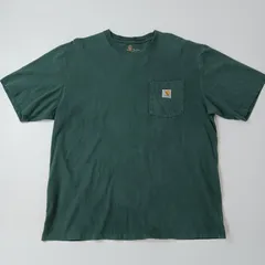 【最終値下げ SALE】carhartt カーハート 半袖 Tシャツ グリーン系 Lサイズ B202507