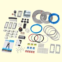 【数量限定】第二種電気工事士技能試験 練習用部材 令和7年(2025年) DK-51 1回用 ホーザン(HOZAN) ハンドブック付のサムネイル