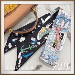 SALE】リボンスカーフ バッグスカーフ バッグチャーム729＃ - メルカリ