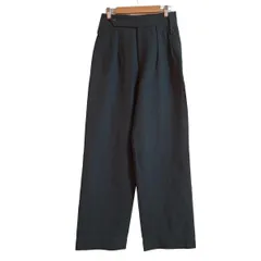 極美品✨ マーガレットハウエル 23SS コットンリネンツイル パンツ 黒 3 美品】マーガレットハウエルMHL, 23SSコットンリネントラウザー