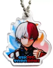 【中古】雑貨 [単品] 轟焦凍 特製アクリルチャーム 「僕のヒーローアカデミア展 DRAWING SMASH オールマイトの“かみのけ”グミ すっぱいレモン風味」 同梱品