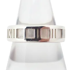 ティファニーアトラスリング 18号　新品仕上げ　無傷未使用に近い TIFFANY&Co. ティファニー アトラス リング 指輪 13号 18金 K18