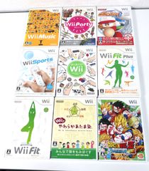 Nintendo Wii 本体 箱付き ソフト9本まとめ - メルカリ