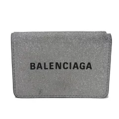 nana✨バレンシアガ エブリデイ ミニ財布 ケース 黒 グリッター BALENCIAGA EVERYDAY(バレンシアガ エブリデイ) 財布・小物