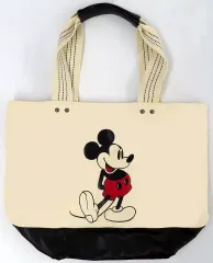 【中古】バッグ ミッキーマウス(クラシック風デザイン/ブラック) トートバッグ 「ディズニー」 東京ディズニーリゾート限定