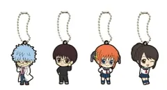 3年Z組銀八先生 カプセルラバーマスコット 全員廊下に立ってなさい 4種セット BANDAI