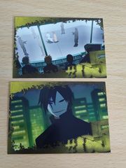 aca171 DARKER THAN BLACK -黒の契約者- カード ムービック movic 岡村天斎 黒 ヘイ ハヴォック 18 19