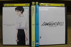DVD エヴァンゲリオン 新劇場版 序 1.01 + 破 2.22 + Q 3.33 + シン 3.0+1.11 計4本セット ※ケース無し発送 レンタル落ち ZU3300a