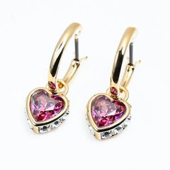 Chroma ドロップピアス 新品 ハート スワロフスキー SWAROVSKI - メルカリ