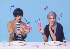 【中古】生写真(男性) 定本楓馬(月岡紬)・上田堪大(雪白東)/横型・キャラクターショット/「MANKAI STAGE『A3!』ACT2! ～WINTER 2024～」ランダムブロマイド 冬組2ショット