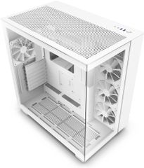 【開封済・未使用品】NZXT H9 FLOW ミディタワー CM-H91FW-01 ホワイト