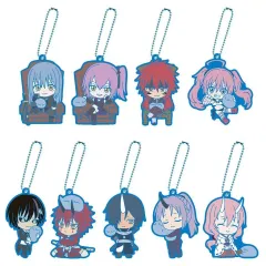 【中古】キーホルダー 全9種セット 「転生したらスライムだった件 カプセルラバーマスコット4 ～リムル様とずっと一緒～」