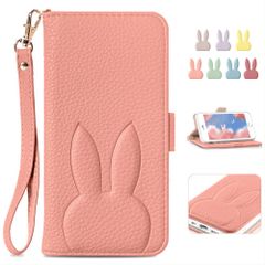 【人気商品】女性 レディース 柔らかいTPUケース 人気 上品 兎 財布型 ストラップ 可愛い 美しい 電話ケース アイホン8 カードポケット かわいい おしゃれ 携帯ケース 保護ケース 動物 2022 高級PUレザー アイフォンSE 手帳カバー 気質 あいふ