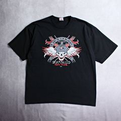【BAY SIDE】アメリカ製 ブラックTシャツ チャリティライド Tシャツ XLサイズ USN