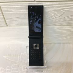 【美品】P-09A ドコモ FOMA ガラケー 黒色 通話通信確認済み 格安SIM〇
